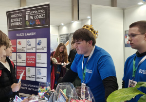 targi edukacyjne, promocja, uczniowie, zsp5