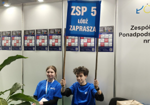targi edukacyjne, promocja, uczniowie, zsp5